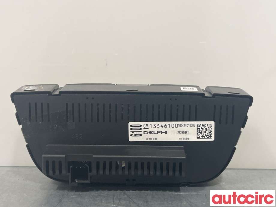 Varmeapparat betjening til Opel Astra J 2010-2015 (OPEL|13346100)