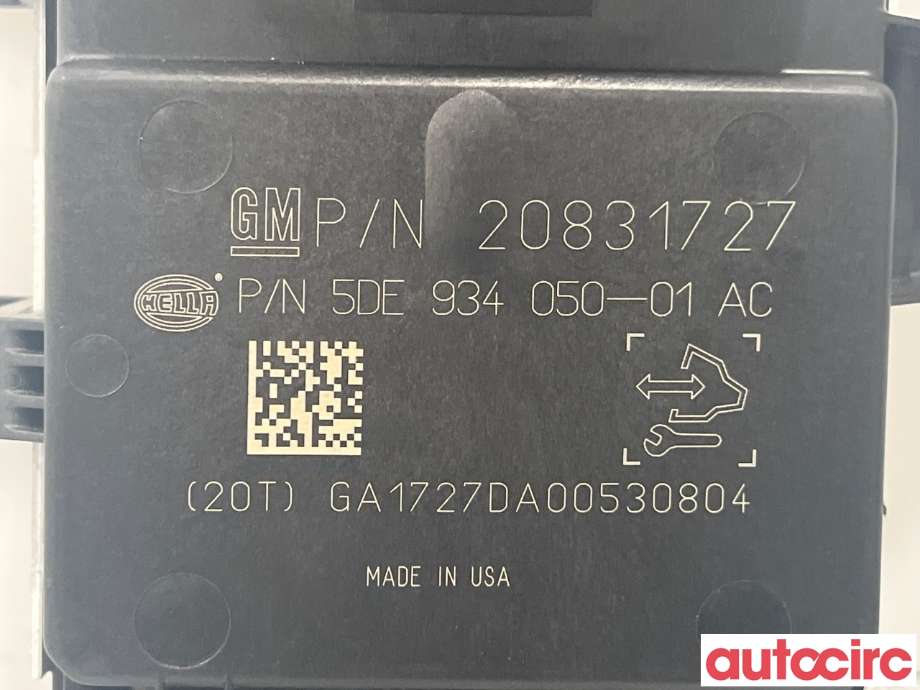 Styreenhet drivstoffpumpe til Opel Astra J 2010-2015  (OPEL|20875846)