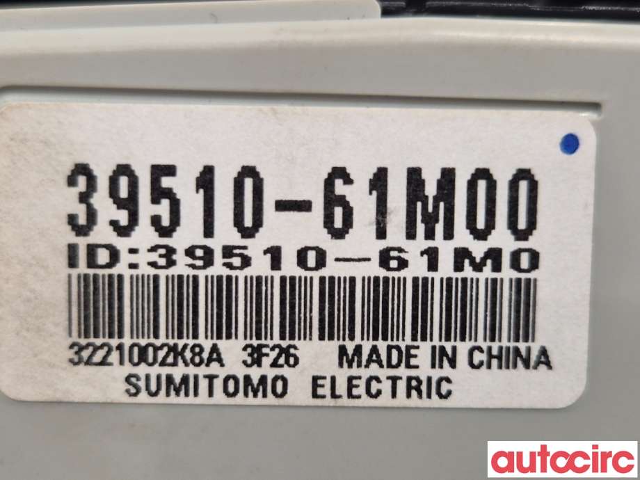 Varmeapparat betjening til Suzuki SX4 S-CROSS 2013-->> (Type II)  (SUZUKI|39510-61M10-BKZ)