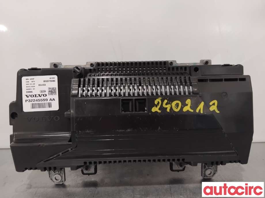 Instrumentpanel til Volvo XC60 2017-->> (Type II)  (VOLVO|36010590|0263719485|32245559)