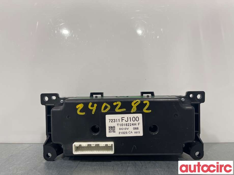 Varmeapparat betjening til Subaru XV 2012-2017 (Type I)  (SUBARU|72311FJ100)