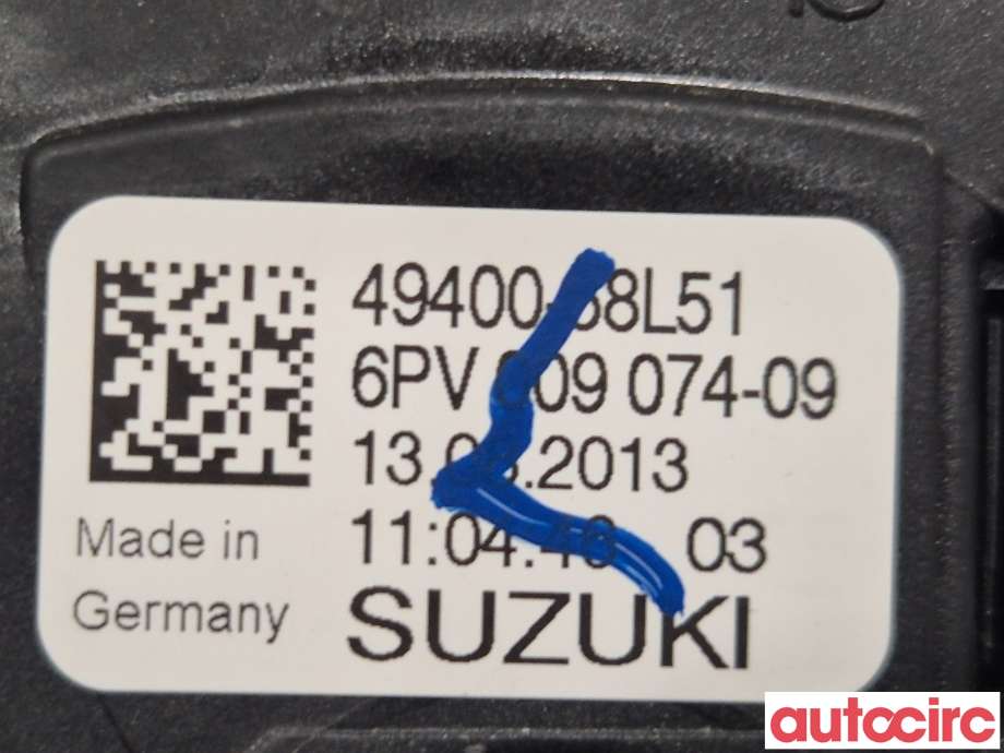 Pedal gass til Suzuki SX4 S-CROSS 2013-->> (Type II)  (SUZUKI|49400-68L51)