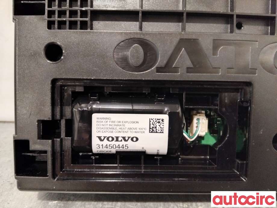 Dashbord telefon til Volvo XC60 2017-->> (Type II)  (VOLVO|36003310|AC92238804A|32279412)