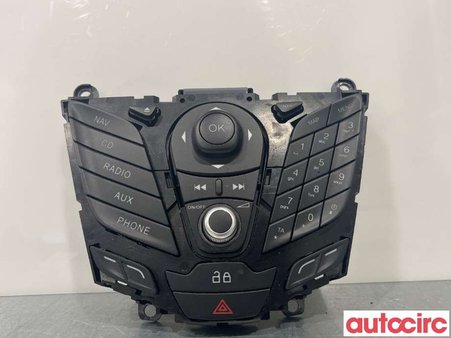 Bilstereo diverse til Ford Fiesta, 2013-2017 (Type VI, Fase 2)  (FORD|1895837)