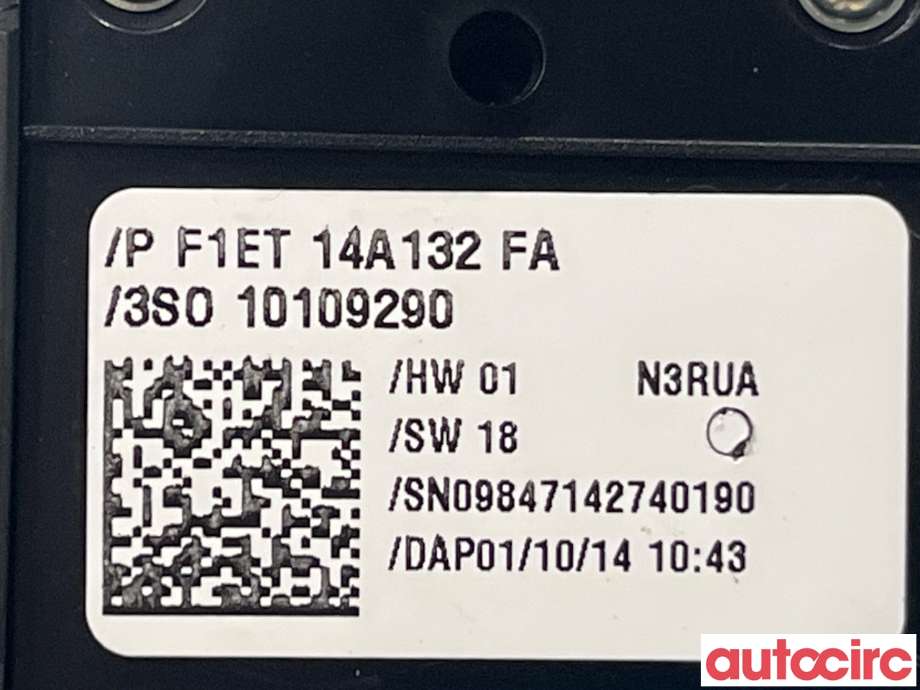 Bryter ruteheis til Ford Fiesta 2013-2017 (Type VI, Fase 2)  (FORD|2032976)