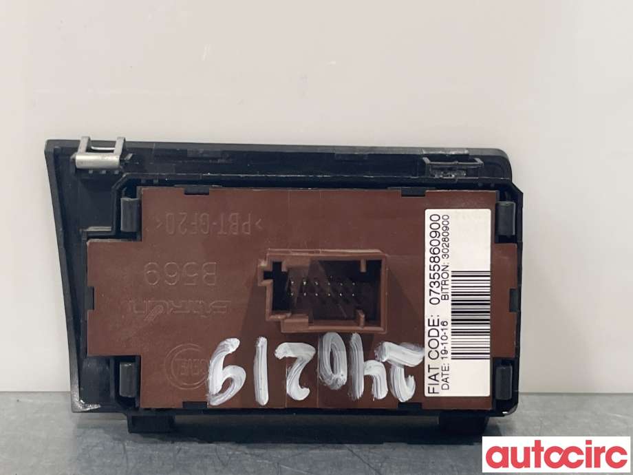 Bryter tåkelys til Peugeot Boxer 2014-->> (Type III, Fase 2)  (PEUGEOT|1612507280)
