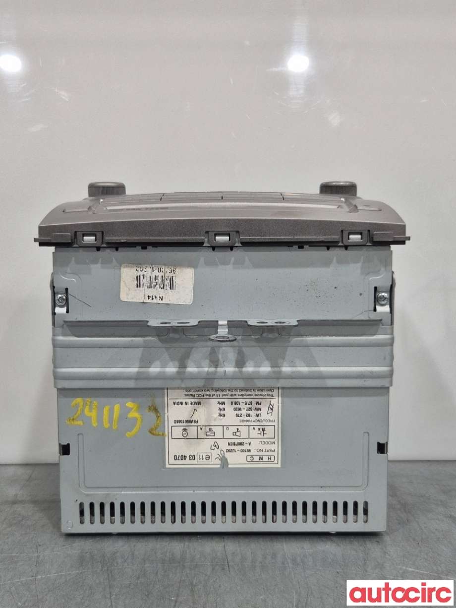 Bilstereo til Hyundai i20 2009-2014 (Type I) (HYUNDAI|961001J202UX||961001J202)