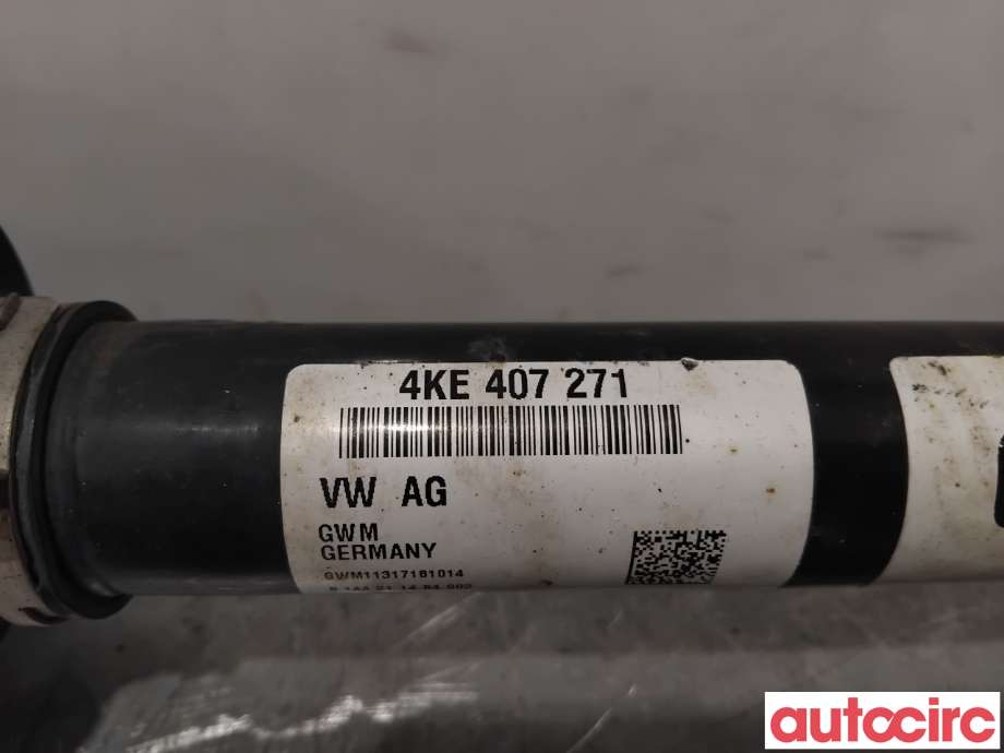 Drivaksel venstre foran, elbil til Audi e-tron 2018-->>  (AUDI|4KE407271||4KE407271B)