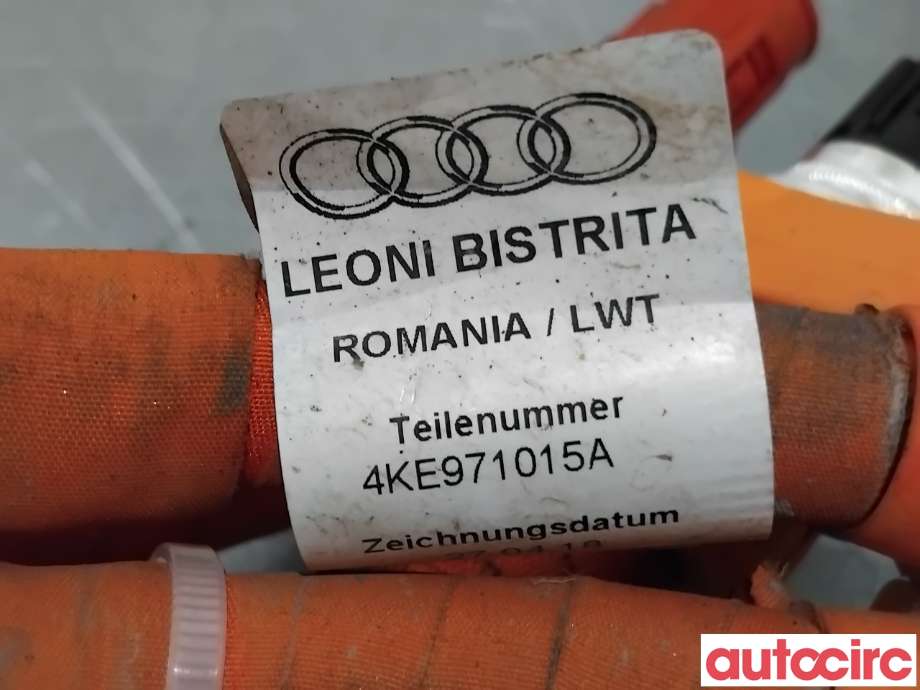 Kabel høy volt (HV) hybrid til Audi e-tron 2018-->>  (AUDI|4KE971015A|)