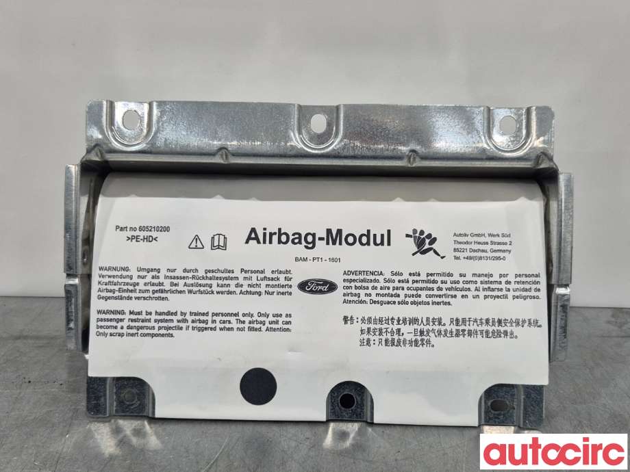 Airbag passasjer til Ford Mondeo 2007-2010 (Type IV, Fase 1) (FORD|1710624||6G9N-042A94-CE)