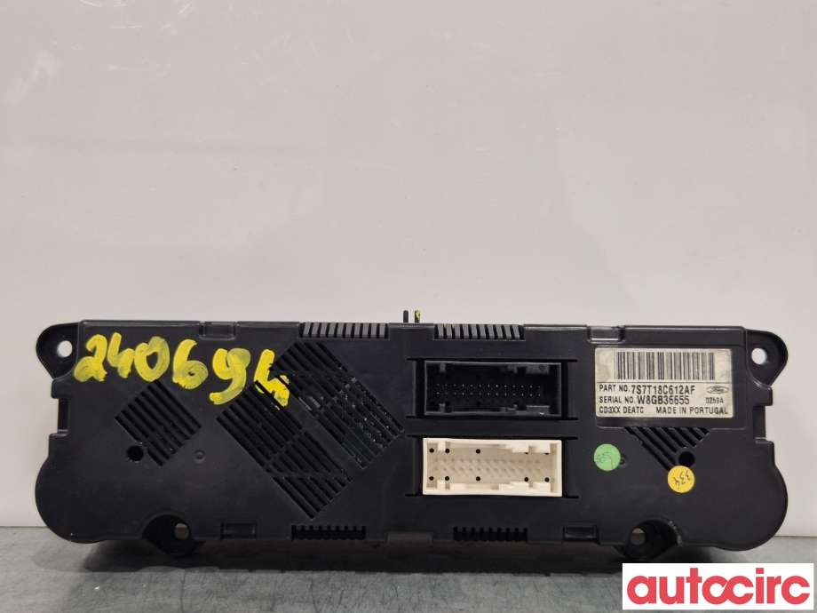Varmeapparat betjening til Ford Mondeo 2007-2010 (Type IV, Fase 1)  (FORD|1676129||7S7T18C612AM)