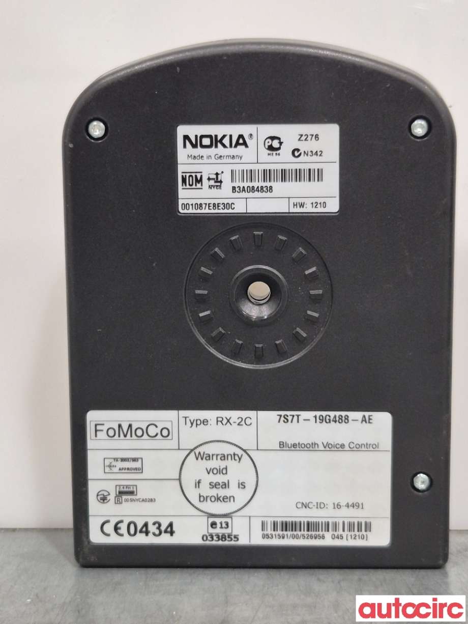 Styreenhet bluetooth til Ford Mondeo 2007-2010 (Type IV, Fase 1)  (FORD|1506957||7S7T-19G488-AE)