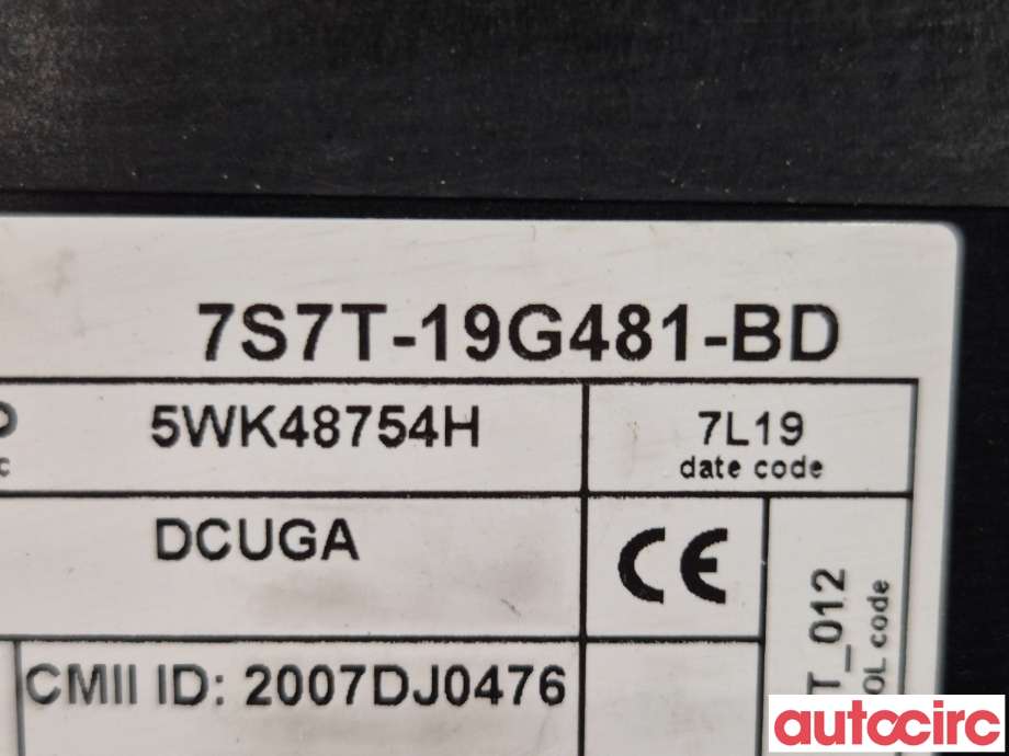 Styreenhet nøkkelfri/keyless til Ford Mondeo 2007-2010 (Type IV, Fase 1)  (FORD|1796482|5WK48754H|7S7T-19G481-CE)