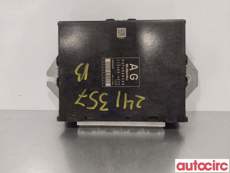 Styreenhet motor til Subaru Forester 2008-2013 (Type III) (SUBARU|22765AB460|)