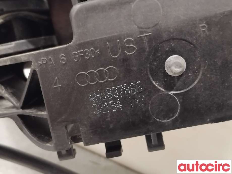 Dørhåndtak utv høyre foran til Audi A6, Allroad 2012-2014 (Type III, Fase 1) (C7) (C7) (AUDI|4H0837206B||4H0837886)
