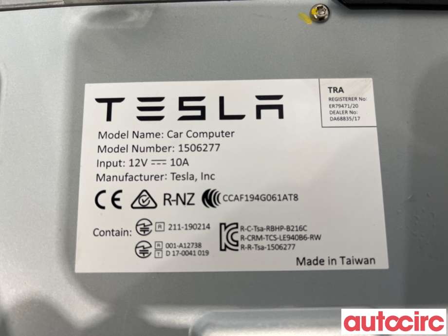 Styreenhet diverse til Tesla Model 3 2018-2023 (Fase 1) (TESLA|1681271-S0-J|1506277|1566786-81-C)
