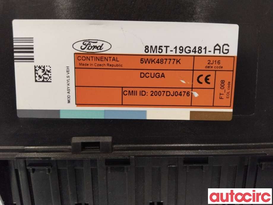 Styreenhet nøkkelfri/keyless til Ford Kuga 2008-2012 (Type I)  (FORD|1701359|)