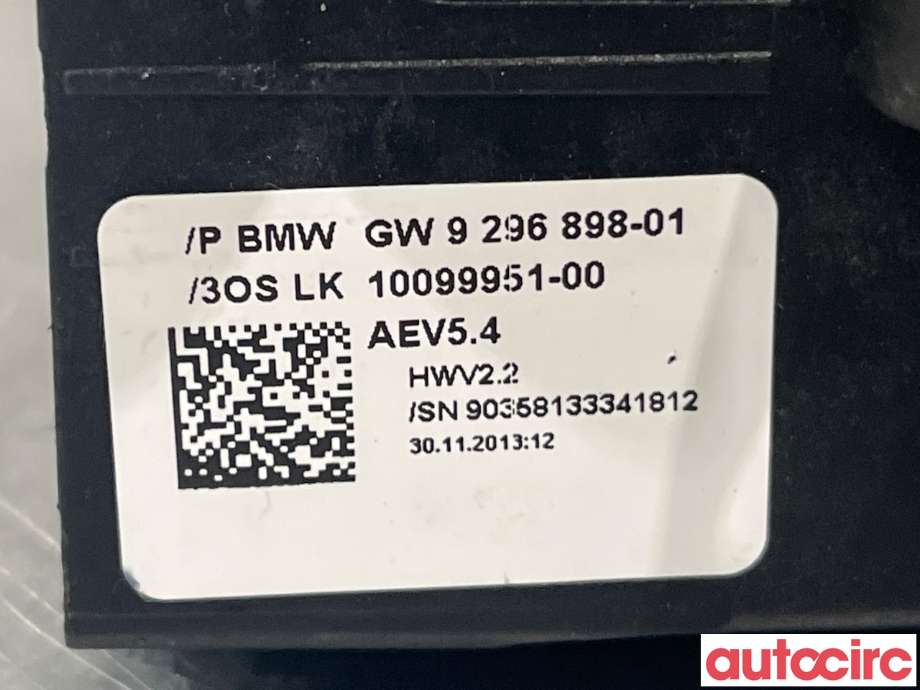 Girstang/girvelger automat til BMW 3-Serie 2012-2018 (F30/F31/F34) (F30/F31/F34) (BMW|61317950384)
