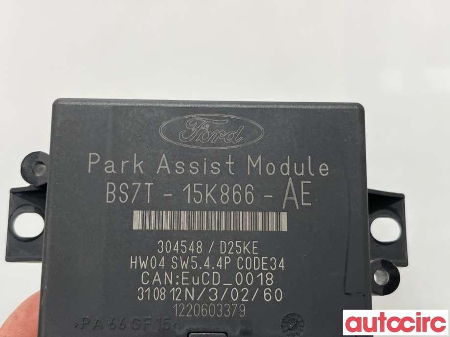 Styreenhet parkering til Ford S-Max 2010-2015 (Type I, Fase 2)  (FORD|1747881|304548|BS7T-15K866-AE)