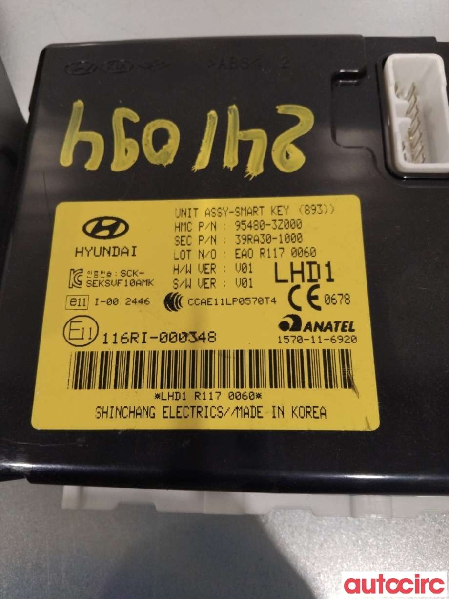 Styreenhet nøkkelfri/keyless til Hyundai i40 2012-2017  (HYUNDAI|954803Z000||95480-3Z000)