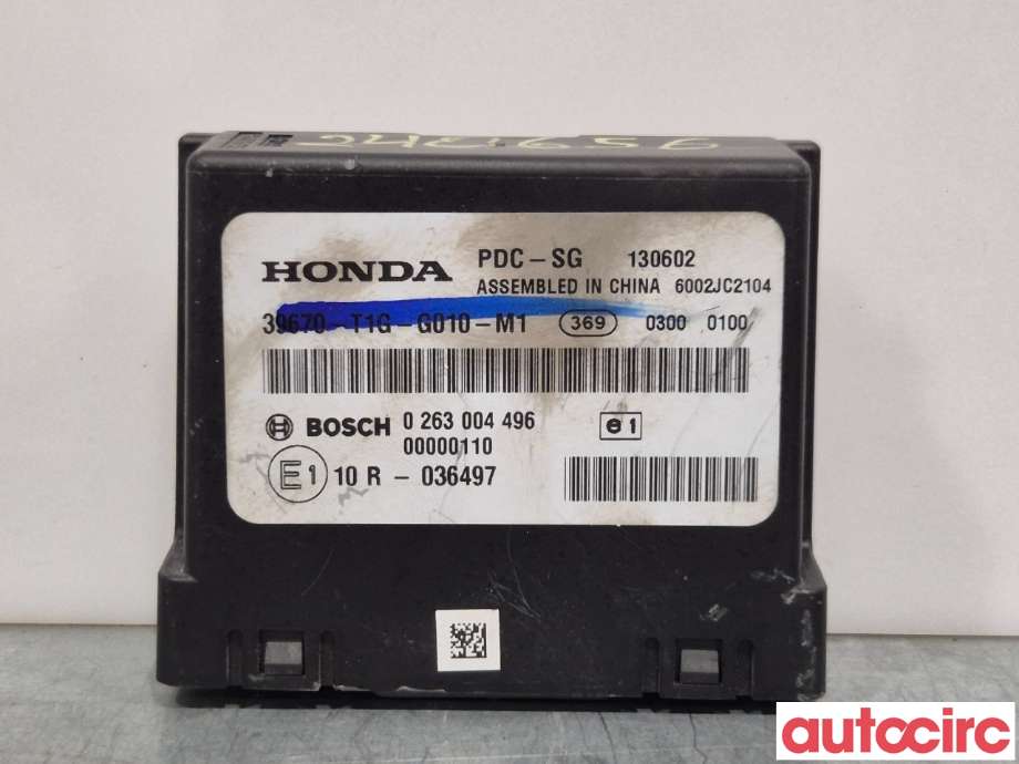 Styreenhet parkering til Honda CR-V, 2012-2018 (Type IV)  (HONDA|39670-T1G-G01)