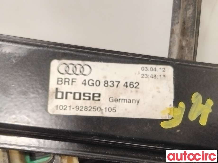 Ruteheis til Audi A6 2011-2014 (Type IV, Fase 1) (C7) (C7) (AUDI|4G0837462|1021-928250-105)