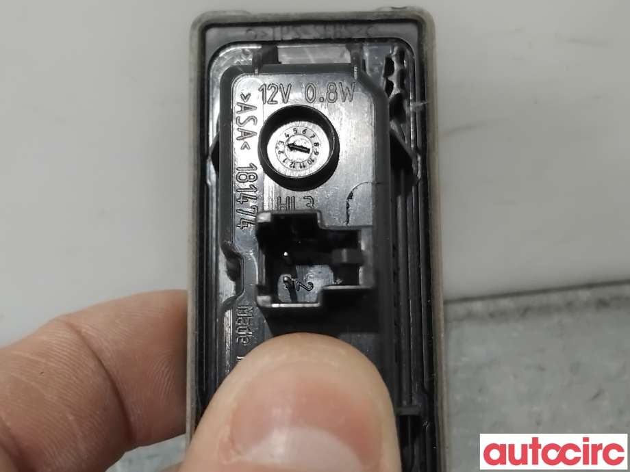 Skiltlys til Audi A6 2011-2014 (Type IV, Fase 1) (C7) (C7) (AUDI|4G0943021||4G0943021A)