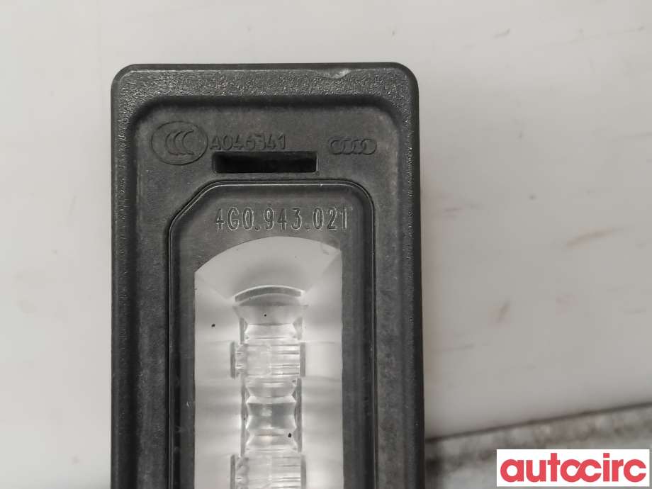 Skiltlys til Audi A6 2011-2014 (Type IV, Fase 1) (C7) (C7) (AUDI|4G0943021||4G0943021A)