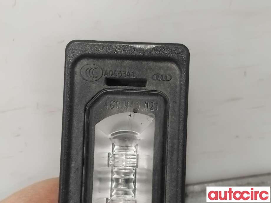 Skiltlys til Audi A6 2011-2014 (Type IV, Fase 1) (C7) (C7) (AUDI|4G0943021||4G0943021A)