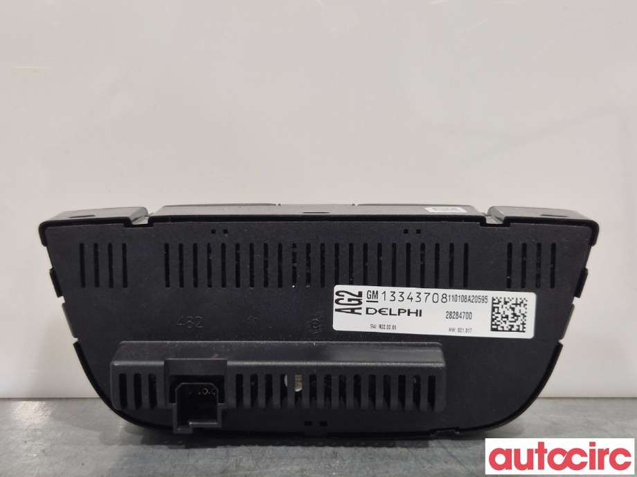 Varmeapparat betjening til Opel Astra J 2010-2015  (OPEL|13435146|13343708)