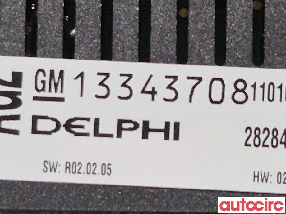 Varmeapparat betjening til Opel Astra J 2010-2015  (OPEL|13435146|13343708)