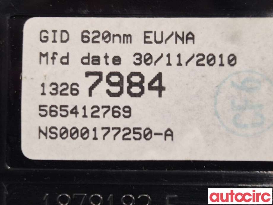 Instrument diverse til Opel Astra J 2010-2015  (OPEL|22858076|13267984)
