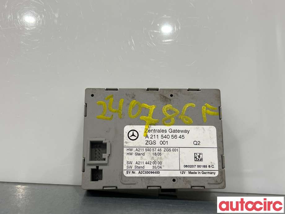Styreenhet diverse til Mercedes E-Klasse, 2006-2009 (Fase 2) (W211) (W211) (MERCEDES|A1695406945)