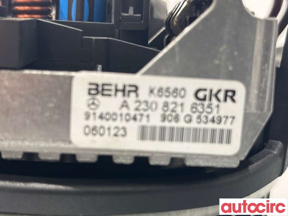 Varmeapparat motor til Mercedes E-Klasse 2006-2009 (Fase 2) (W211) (W211) (MERCEDES|A2118300408)
