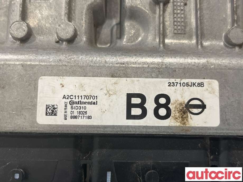 Styreenhet motor til Nissan Navara 2016-->> (D23) (D23) (NISSAN|237105JK8B|A2C11170701)