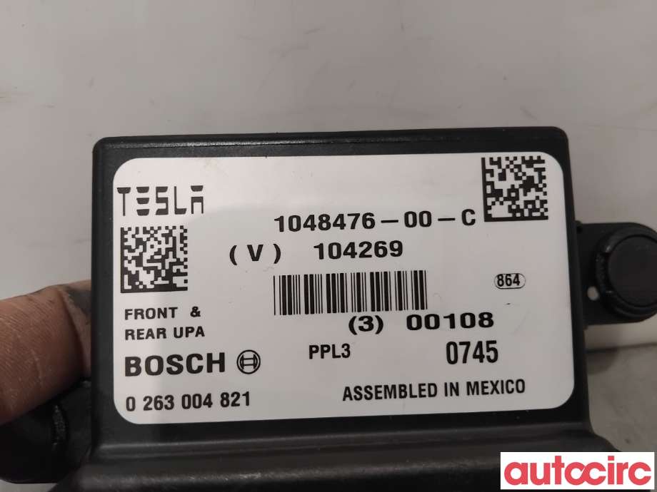 Styreenhet parkering til Tesla Model S 2013-2016 (Fase 1)  (TESLA|1048476-00-D|0263004821|1048476-00-C)
