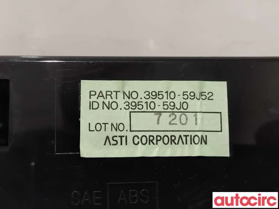 Varmeapparat betjening til Suzuki Liana 2004-2010 (Fase 2)  (SUZUKI|39510-59J51||39510-59J52)