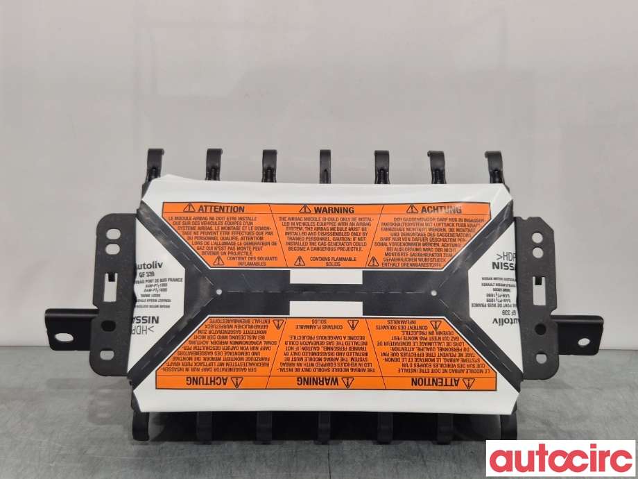 Airbag passasjer til Nissan Qashqai, 2010-2014 (Type I, Fase 2)  (NISSAN|98515JD01B)