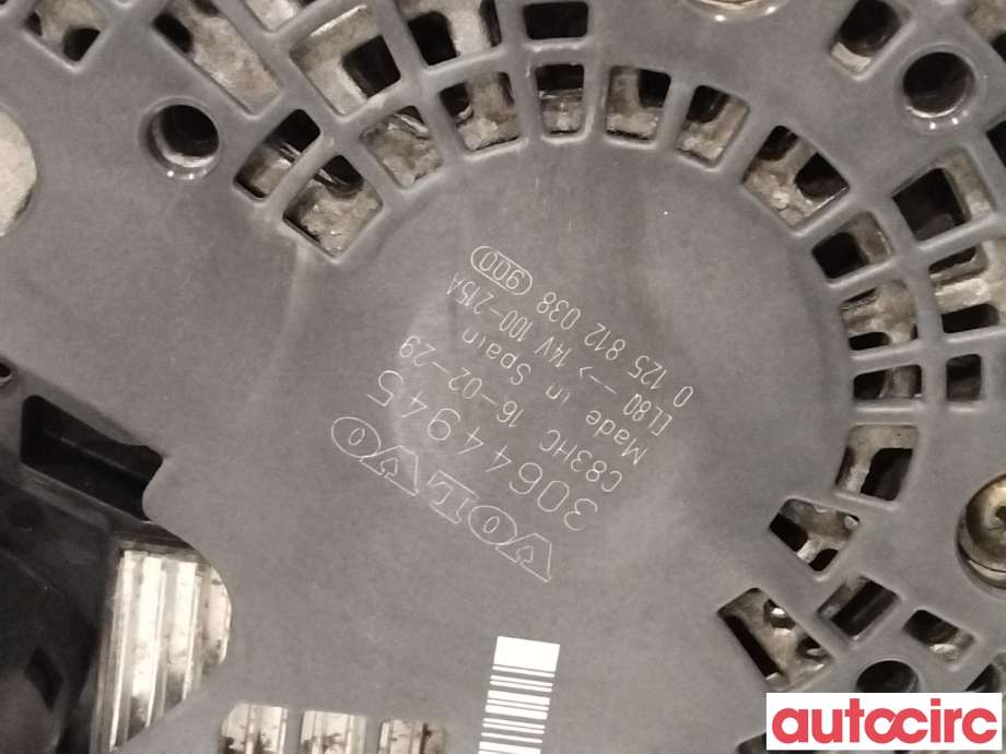 Dynamo til Volvo V40 2012-2019  (VOLVO|36011427|0125812038|30644945)