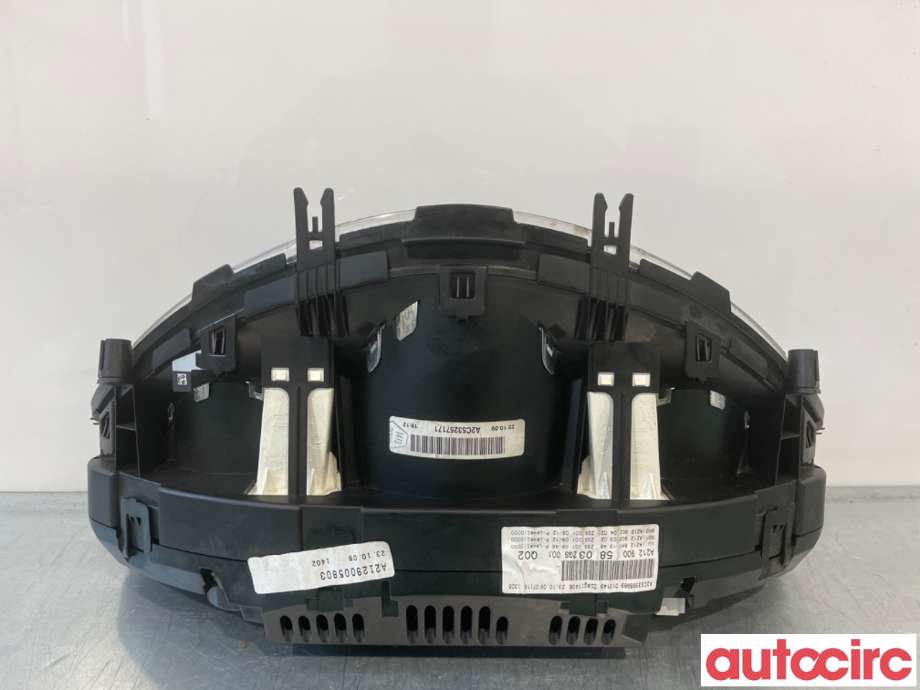 Instrumentpanel til Mercedes E-Klasse 2009-2013 (Fase 1) (W212) (W212) (MERCEDES|A2129004904|A2C53368989|A2129005803)