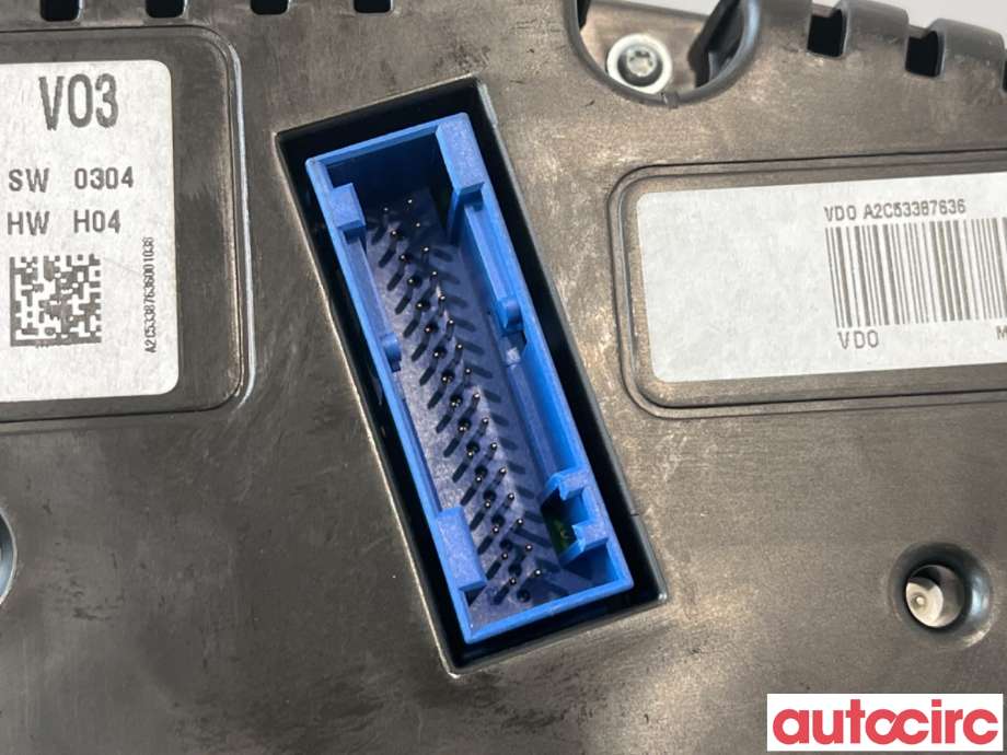 Instrumentpanel til VW Polo 2009-2014 (Type V, Fase 1)  (VOLKSWAGEN|6R0920861FX|A2C53387636|6R0920861F)