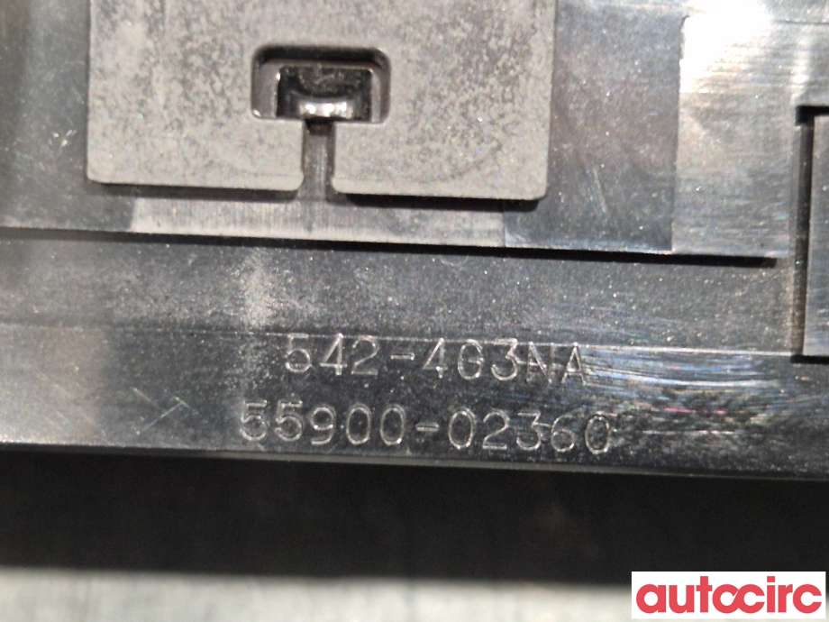 Varmeapparat betjening til Toyota Auris 2013-2015 (Type II, Fase 1)  (TOYOTA|5590002360C2|)