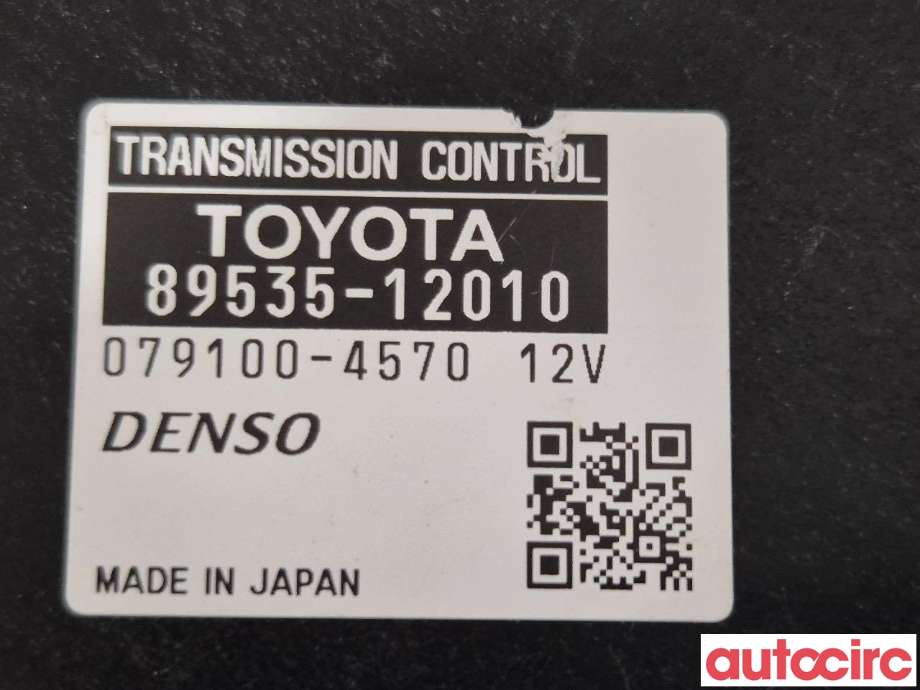 Styreenhet girkasse til Toyota Auris 2013-2015 (Type II, Fase 1)  (TOYOTA|8953512021|079100-4570|89535-12010)