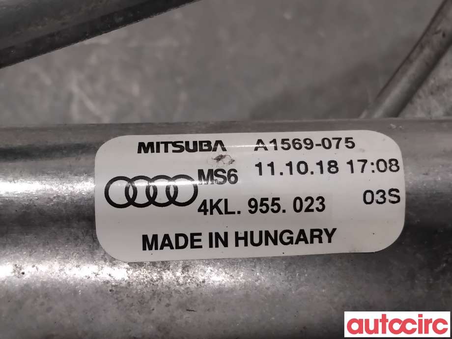 Viskermotor frontrute til Audi e-tron 2018-->>  (AUDI|4KL955023|A1569-075|4KL955023C)