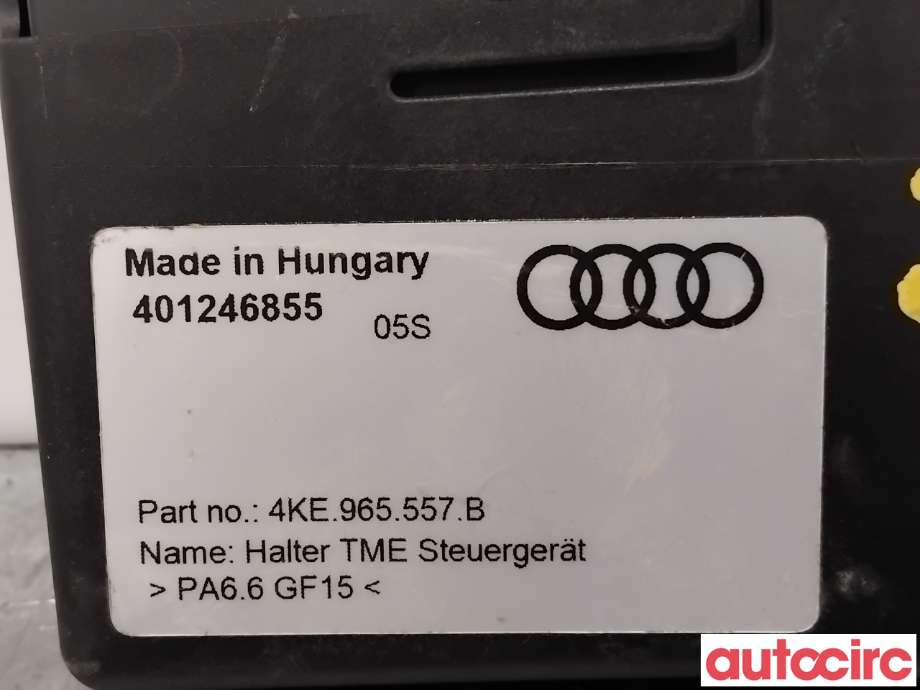 Styreenhet diverse til Audi e-tron 2018-->>  (AUDI|4KE965429C|501246855|4KE965557B)
