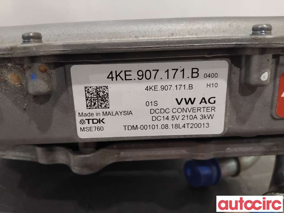DCDC converter hybrid til Audi e-tron 2018-->>  (AUDI|4KE907171B|4KE907171C)
