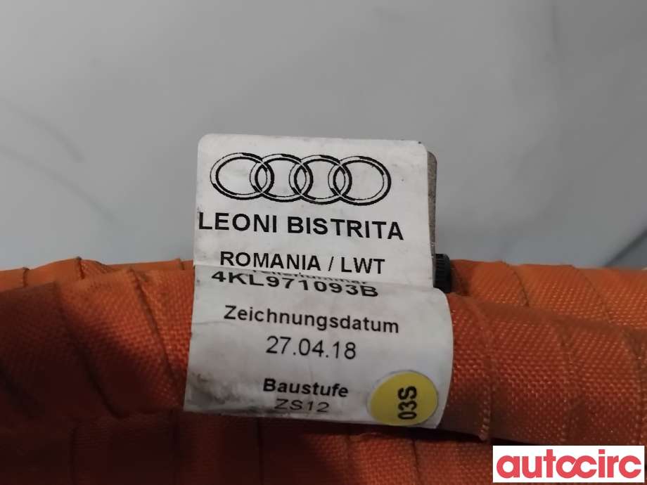 Kabel høy volt (HV) hybrid til Audi e-tron 2018-->>  (AUDI|4KL971093B|)
