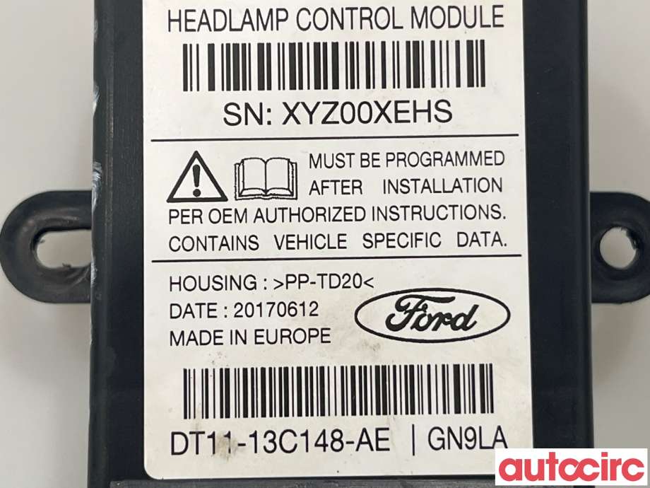 Styreenhet xenon/ballast til Ford Transit Connect 2013-2018 Type II, Fase 1  (FORD|2325302)
