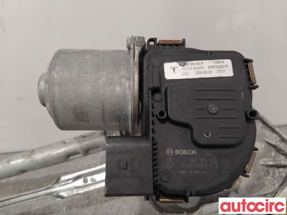 Viskermotor frontrute til Tesla Model 3 2018-2023 (Fase 1)  (TESLA|1076725-00-F|1397225102)