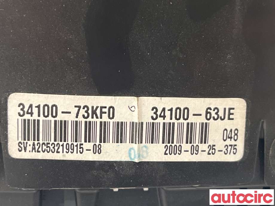 Instrumentpanel til Suzuki Swift 2005-2010  (SUZUKI|34100-73KF0)